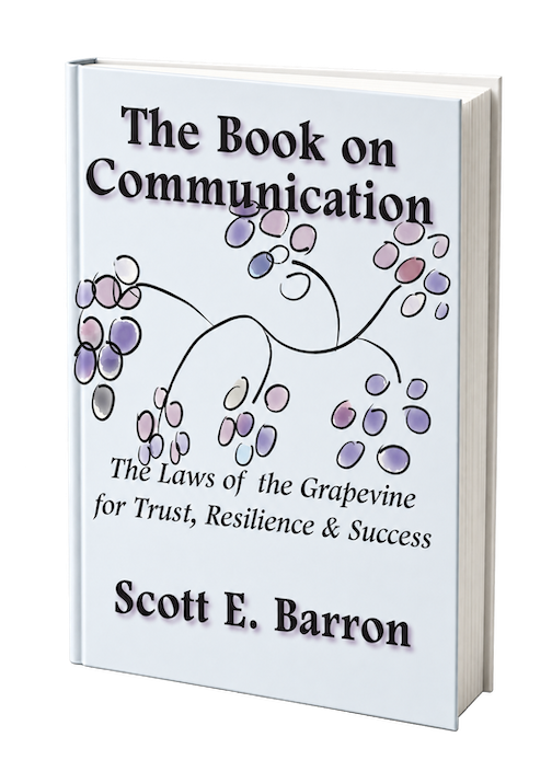 The Book on Communication by Scott E. Barron, book cover